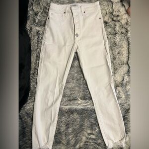 Abercrombie Skinny High Rise Ankle Jeans